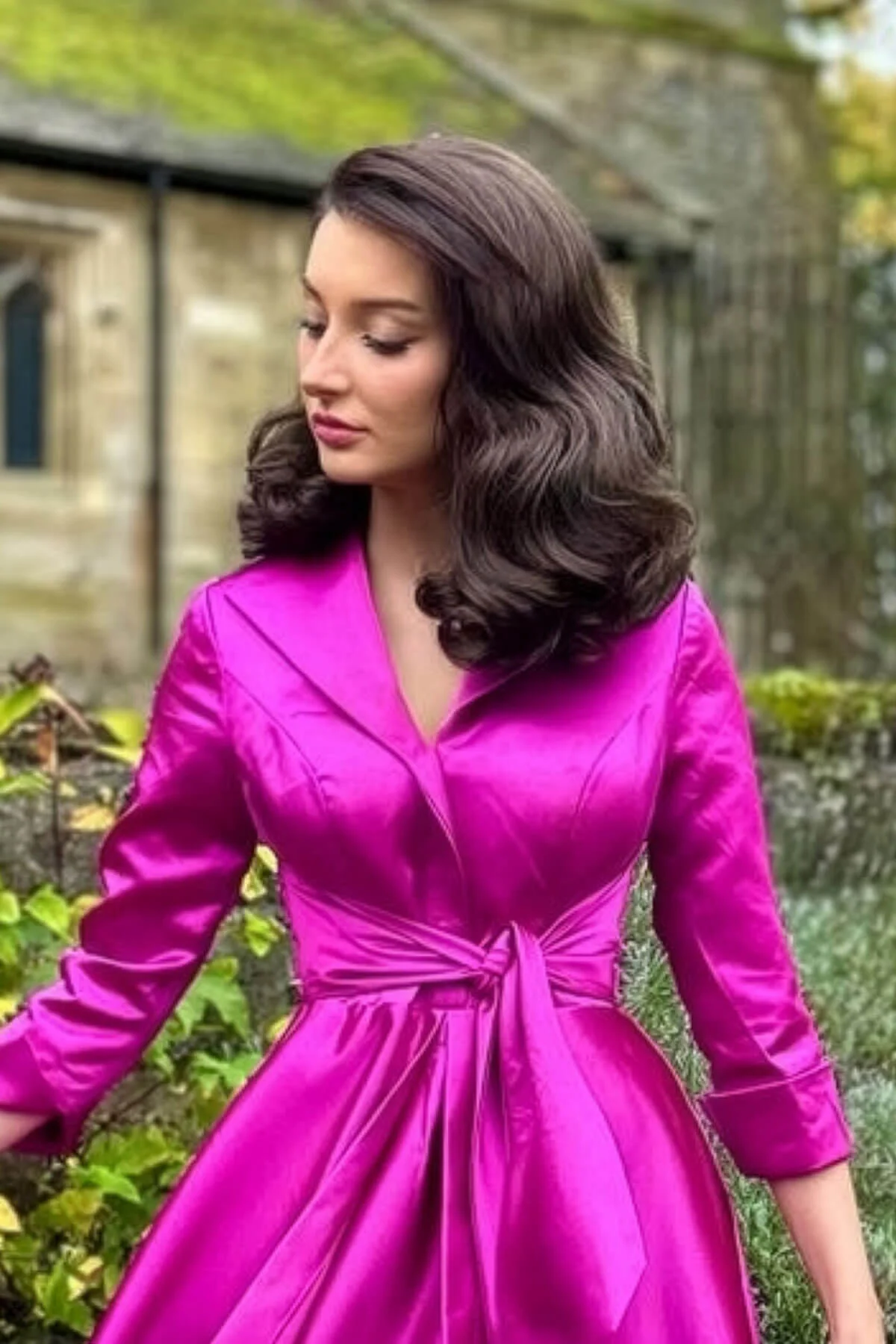 Shoulder length half wig hairpiece with beautiful marcel waves: Virginia - Image 18