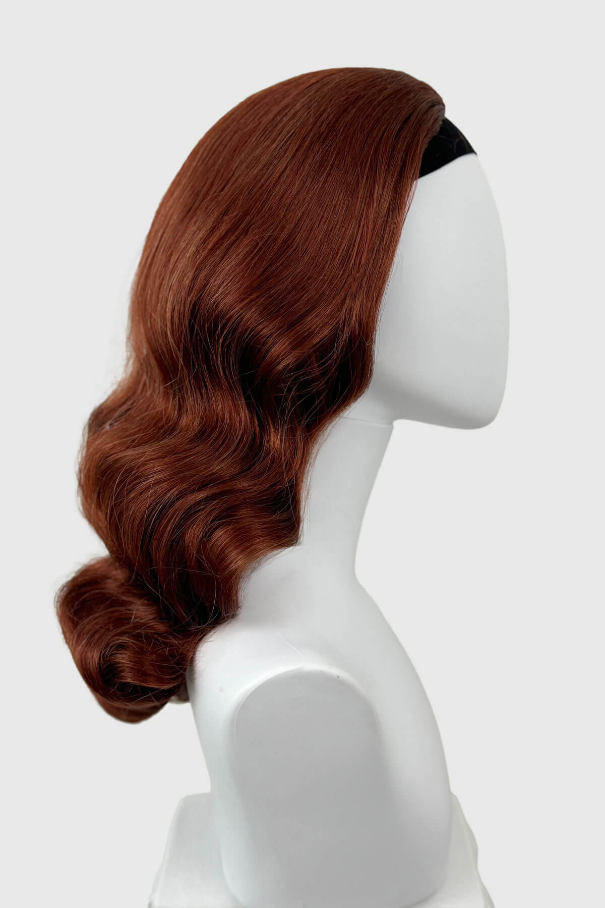Long half wig hairpiece with beautiful waves: Morgana - Image 79