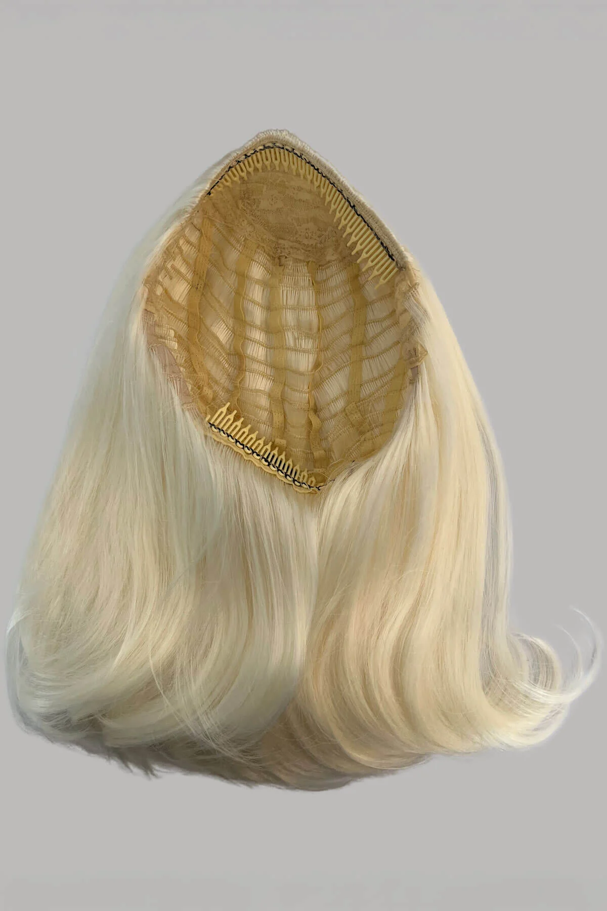 1960s half wig hairpiece, flicked, hair flip: Philippa - Image 34
