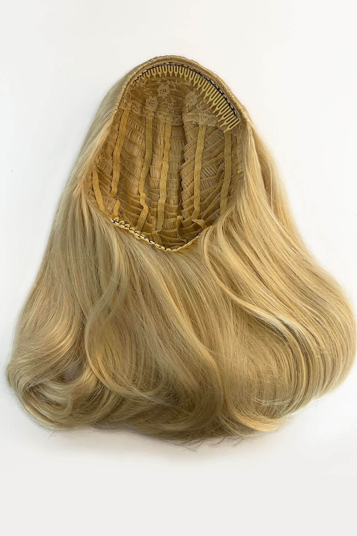 1960s half wig hairpiece, flicked, hair flip: Philippa - Image 41