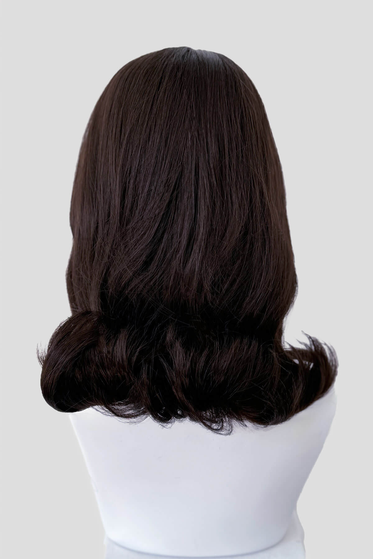 1960s half wig hairpiece, flicked, hair flip: Philippa - Image 46