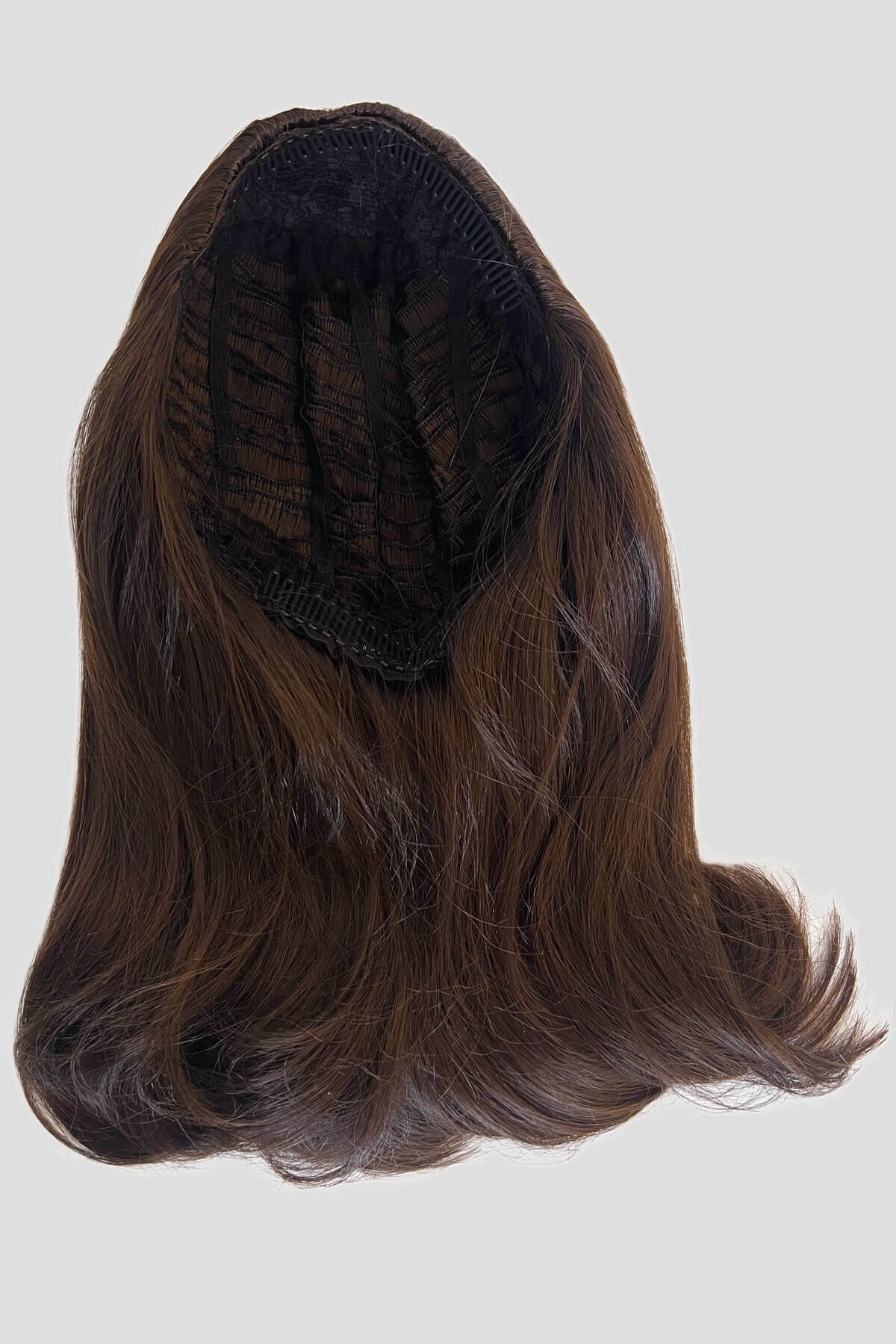 1960s half wig hairpiece, flicked, hair flip: Philippa - Image 48