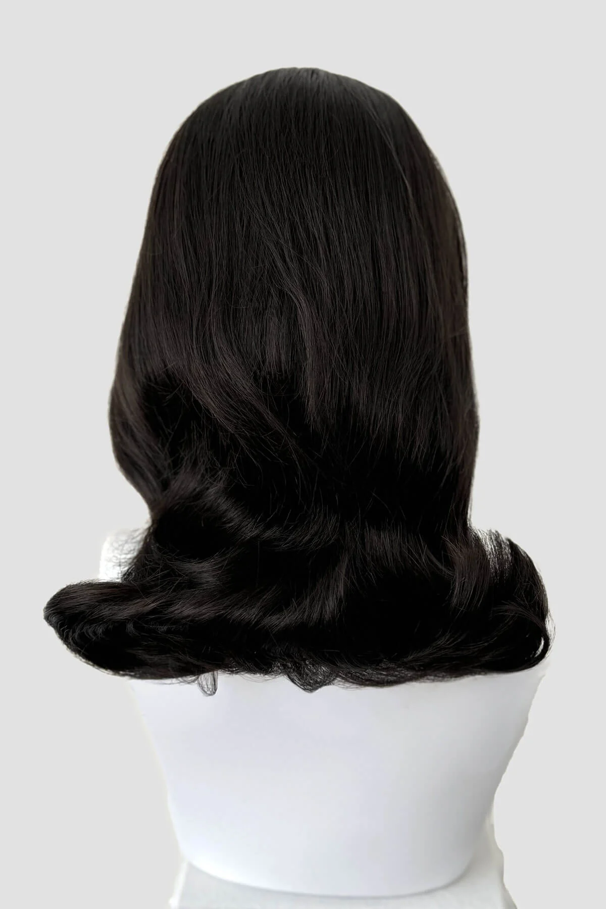 1960s half wig hairpiece, flicked, hair flip: Philippa - Image 53