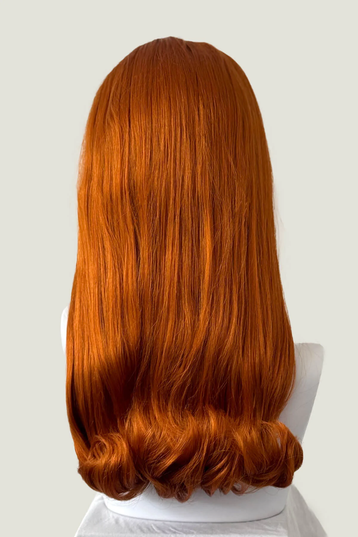 1960s Retro high crown, half wig hairpiece, long with hair flip: Priscilla - Image 43