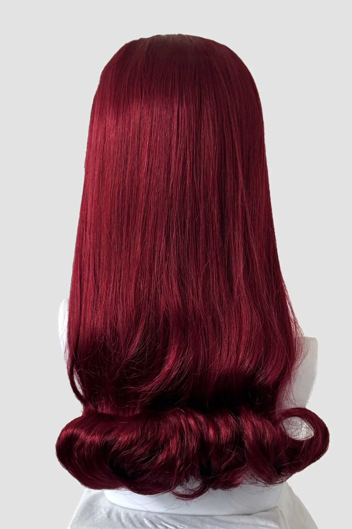 1960s Retro high crown, half wig hairpiece, long with hair flip: Priscilla - Image 49