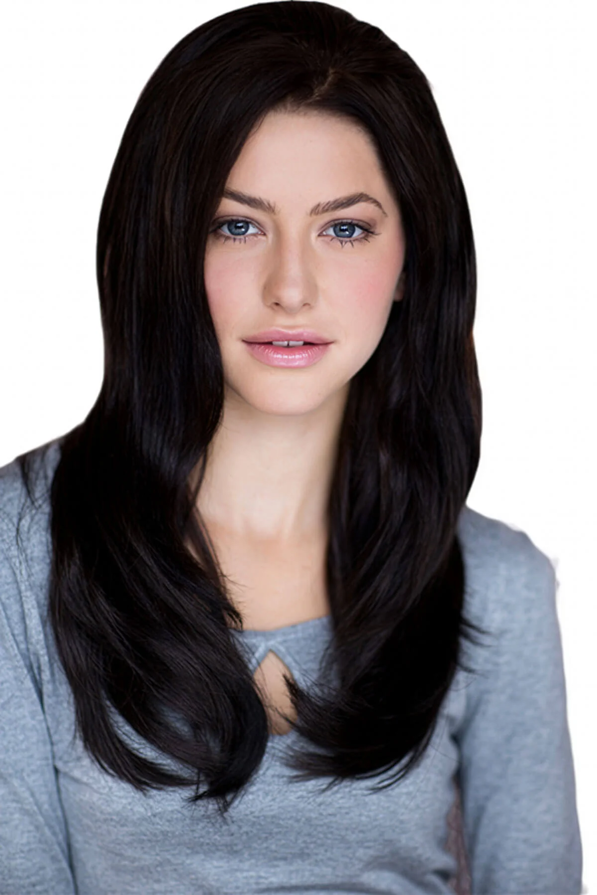 Brown half wig hairpiece (3/4 wig), gently layered: Briar - Image 11
