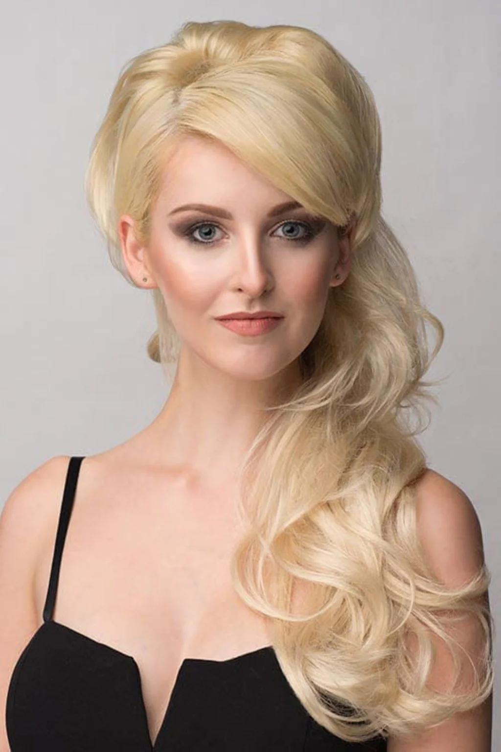 Double volume hairpiece extension with gentle waves: Naomi - Image 24