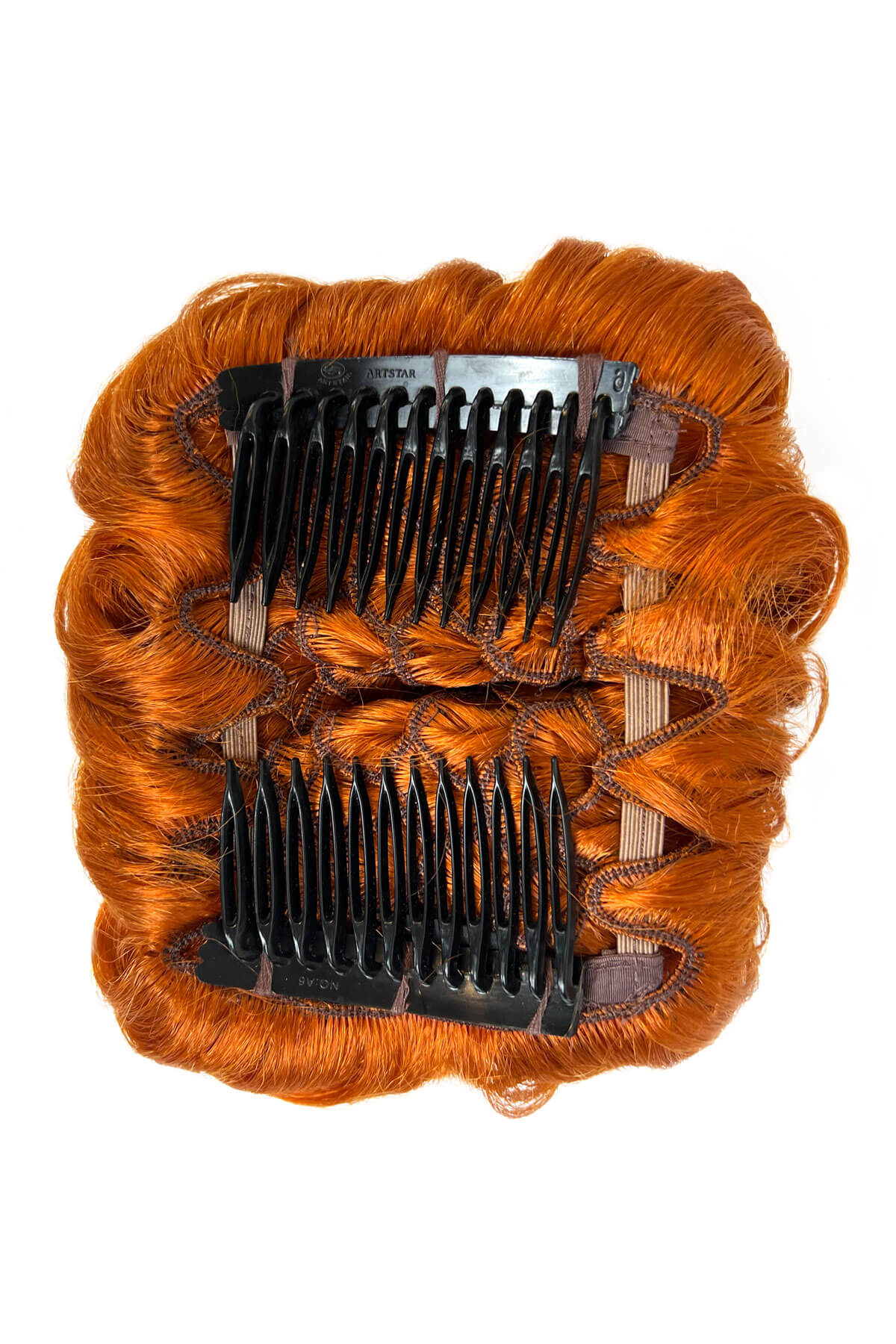 Hair poodle clip-in hairpiece bun vintage: Lucille - Image 39