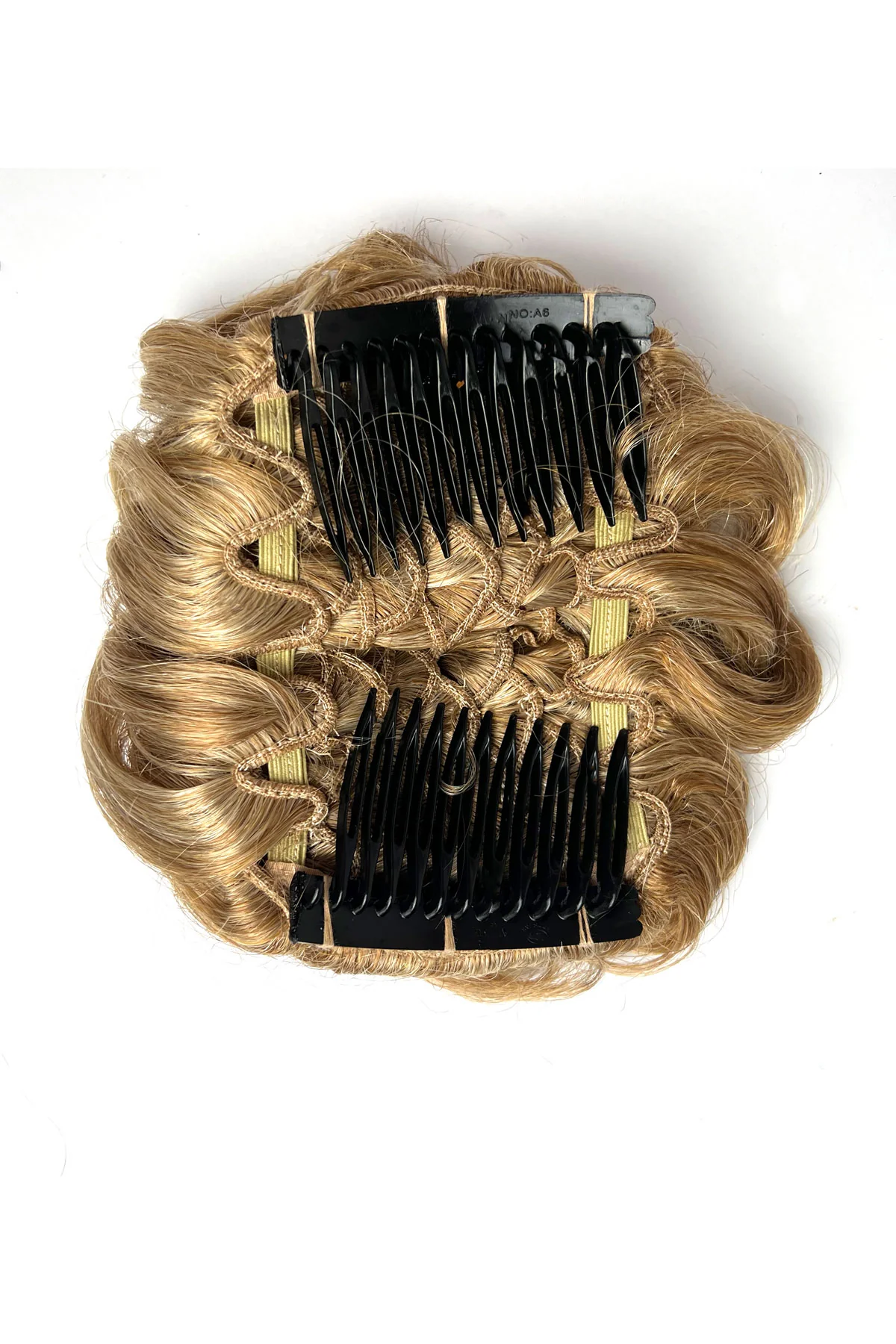 Hair poodle clip-in hairpiece bun vintage: Lucille - Image 43