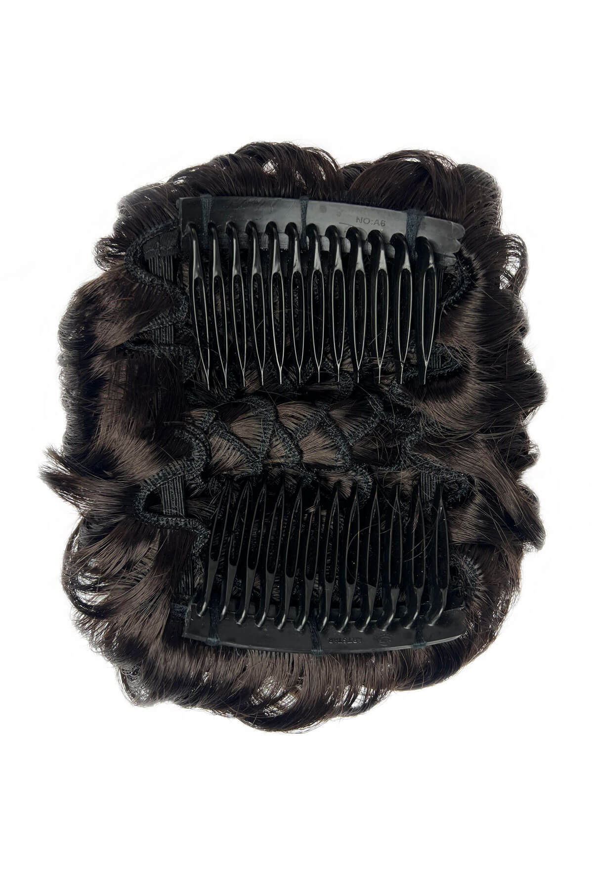 Hair poodle clip-in hairpiece bun vintage: Lucille - Image 5