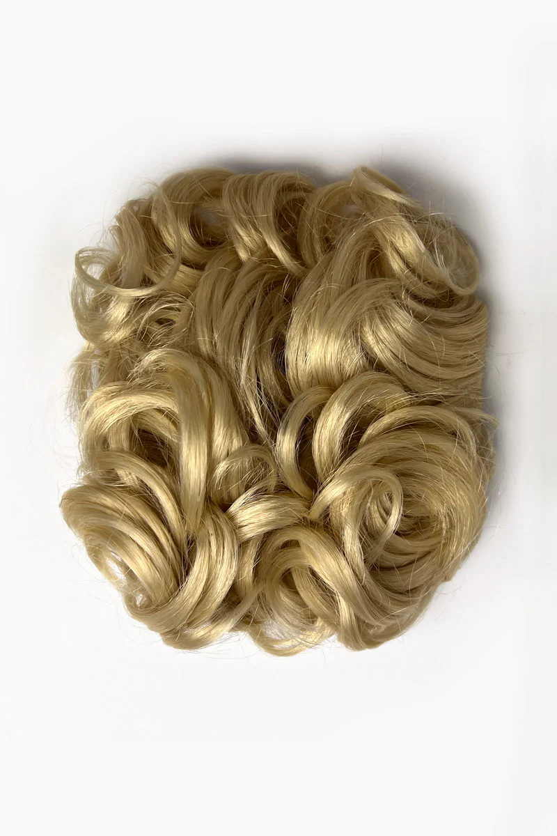 Hair poodle clip-in hairpiece bun vintage: Lucille - Image 50
