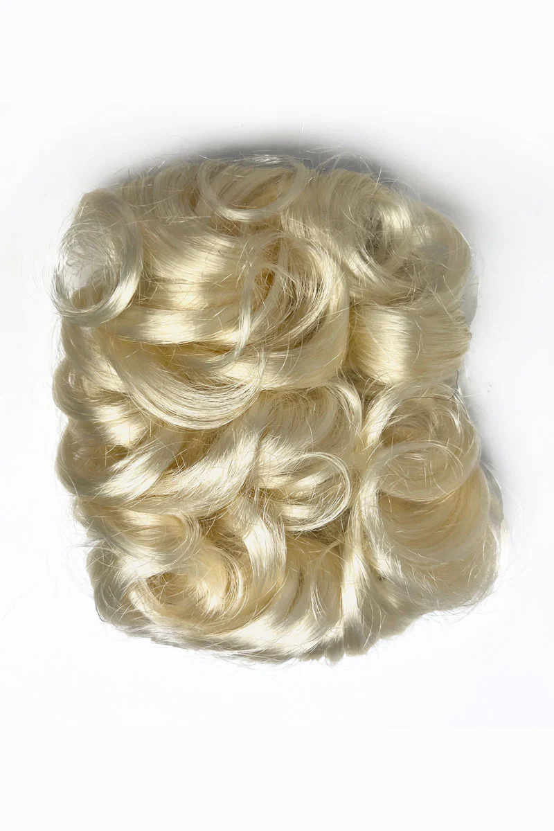 Hair poodle clip-in hairpiece bun vintage: Lucille - Image 54