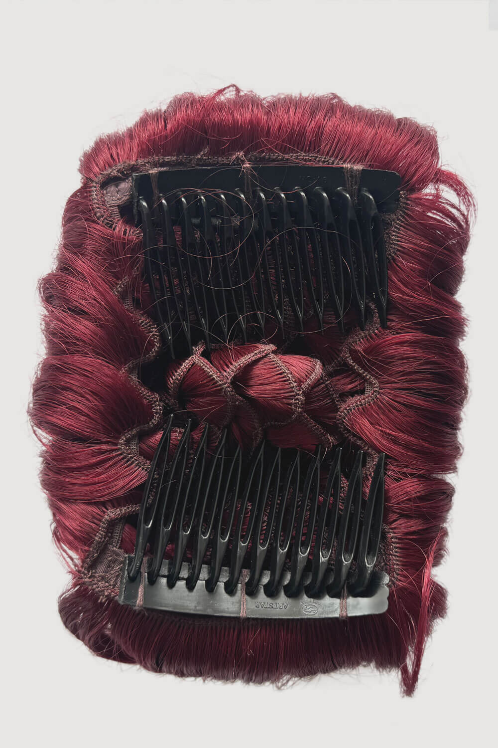 Hair poodle clip-in hairpiece bun vintage: Lucille - Image 61