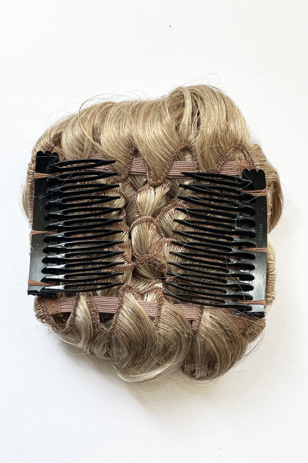 Hair poodle clip-in hairpiece bun vintage: Lucille - Image 65