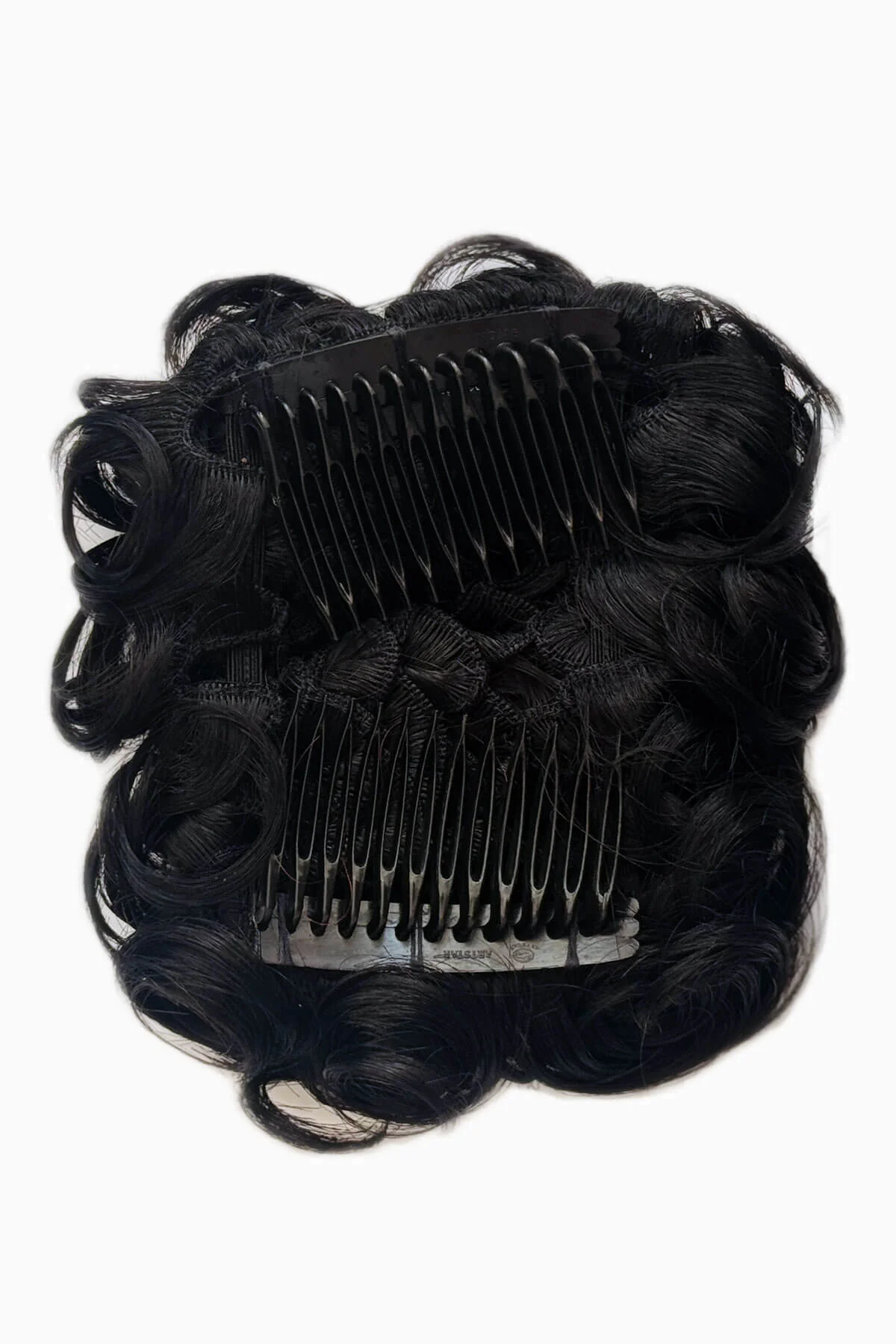 Hair poodle clip-in hairpiece bun vintage: Lucille - Image 71