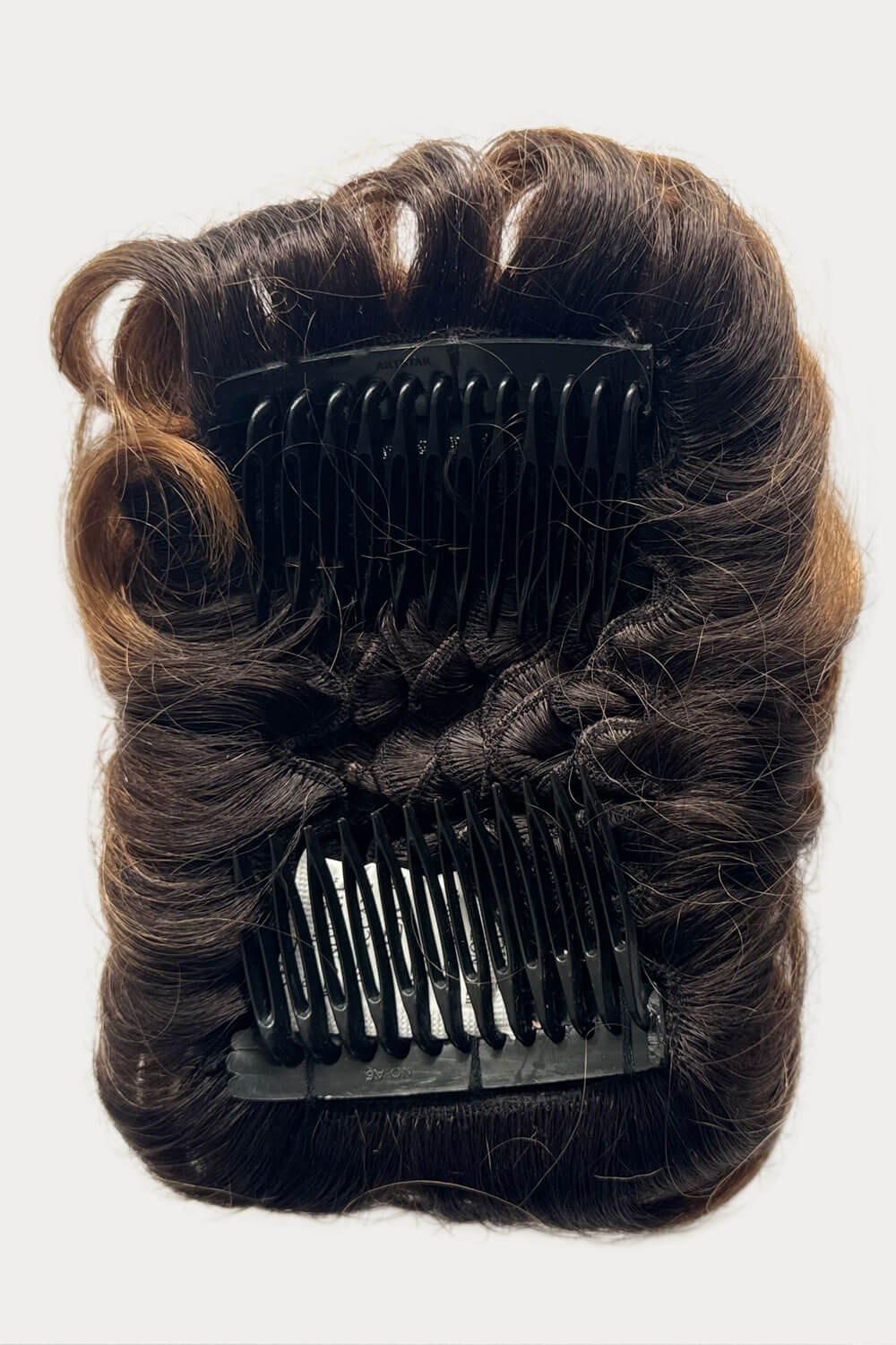 Hair poodle clip-in hairpiece bun vintage: Lucille - Image 75