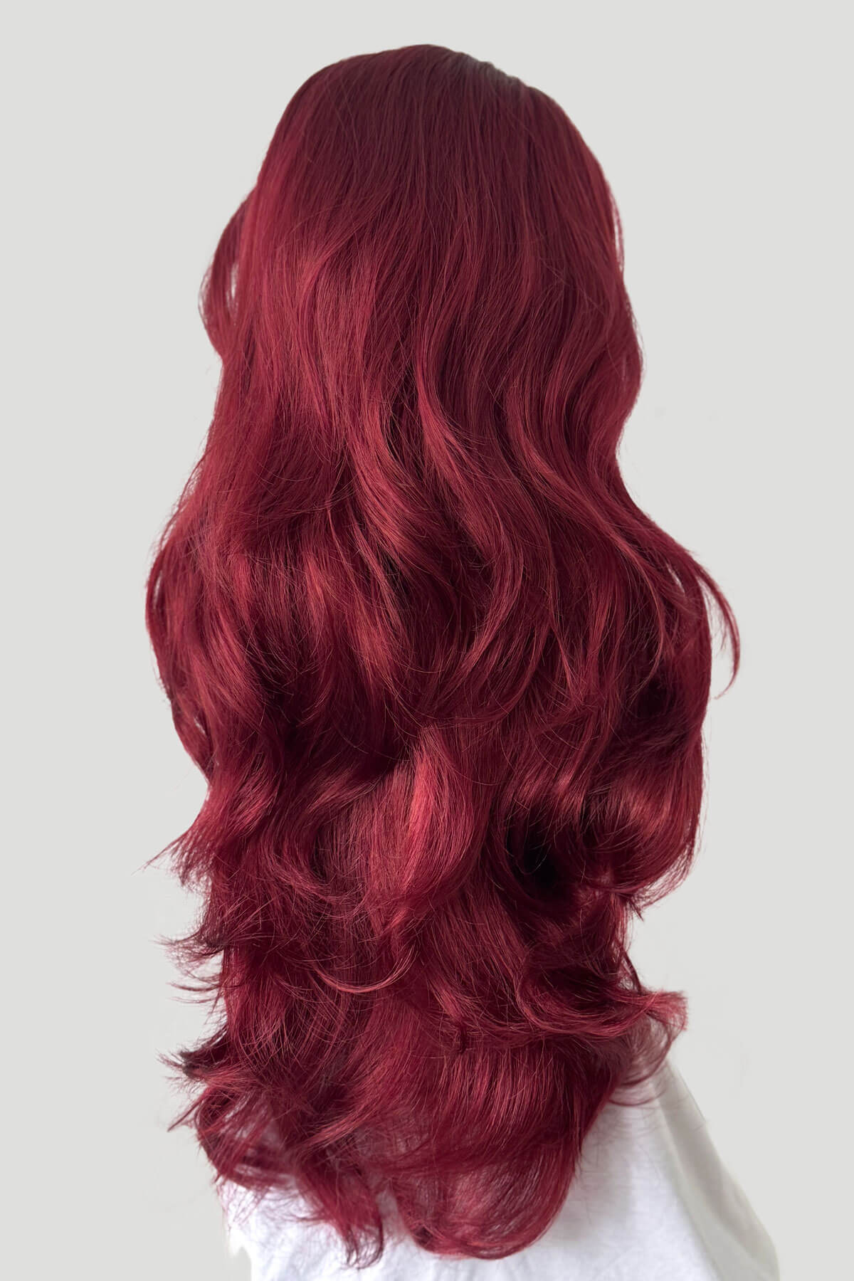 High Crown Half Wig with Volume Ring - Long Wavy 1960s Style: Bardot - Image 10