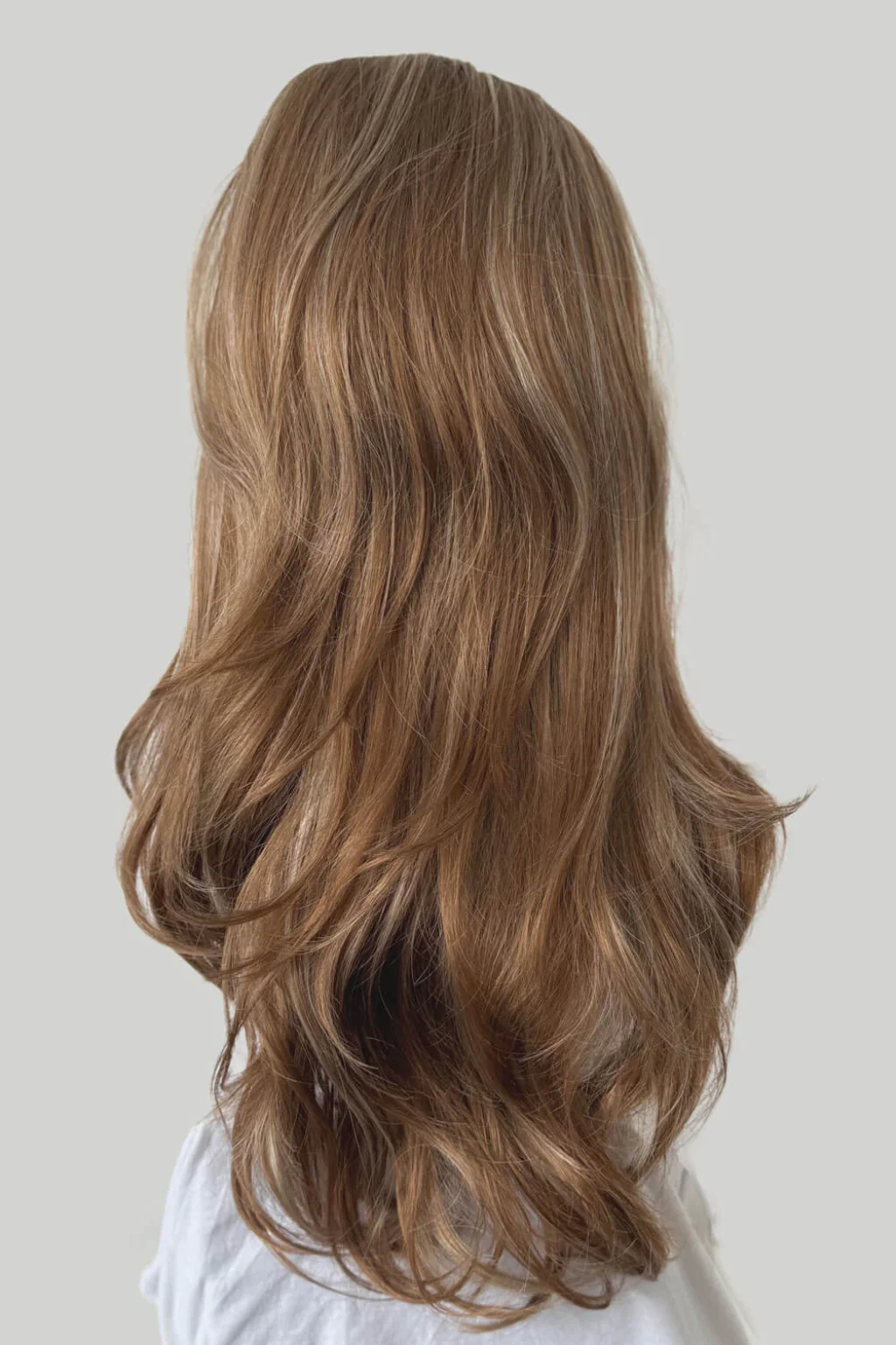 High Crown Half Wig with Volume Ring - Long Wavy 1960s Style: Bardot - Image 101