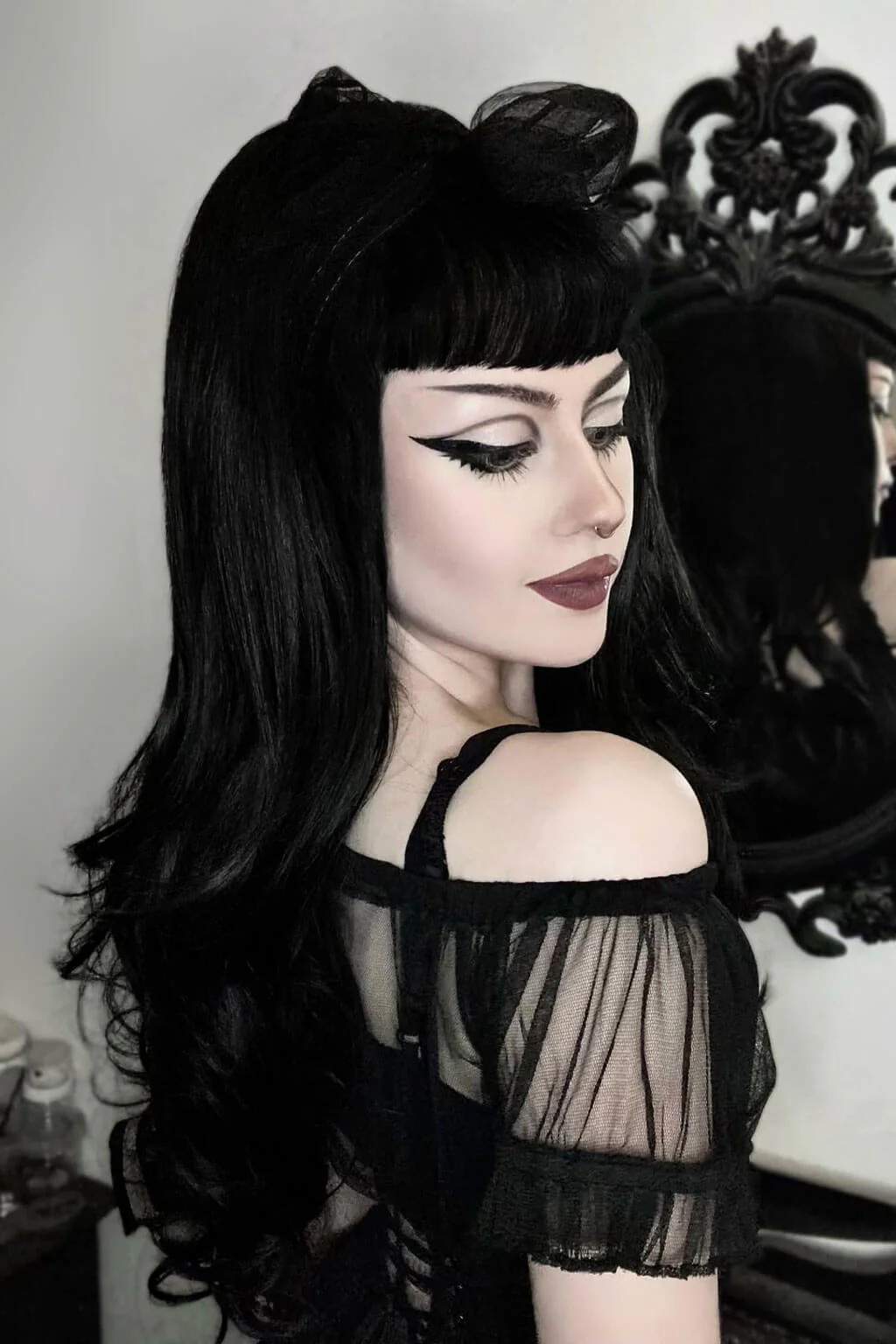 High Crown Half Wig with Volume Ring - Long Wavy 1960s Style: Bardot - Image 109