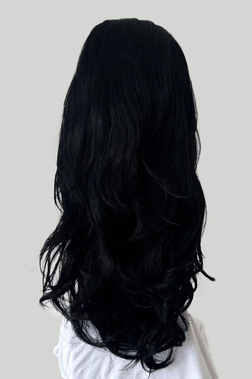 High Crown Half Wig with Volume Ring - Long Wavy 1960s Style: Bardot - Image 115