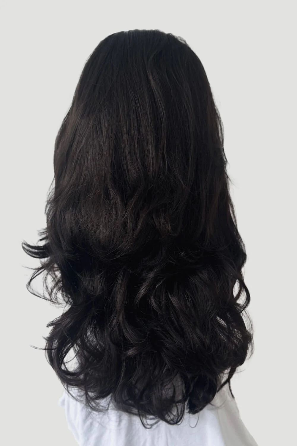 High Crown Half Wig with Volume Ring - Long Wavy 1960s Style: Bardot - Image 25