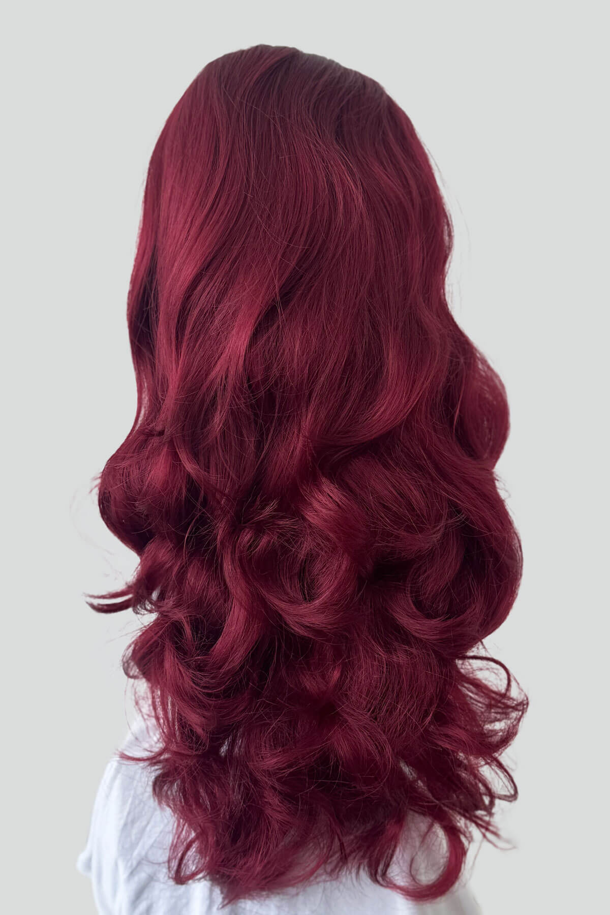 High Crown Half Wig with Volume Ring - Long Wavy 1960s Style: Bardot - Image 4