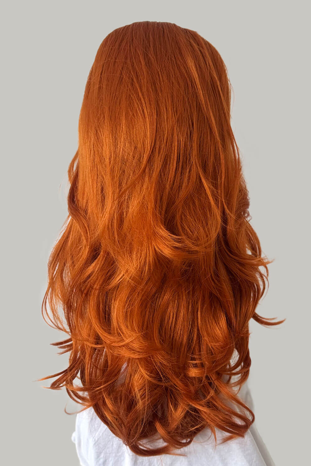High Crown Half Wig with Volume Ring - Long Wavy 1960s Style: Bardot - Image 96