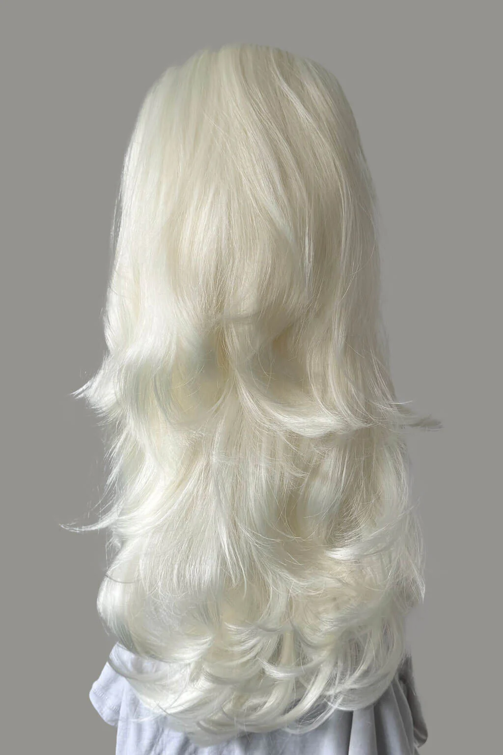 High crown long, layered half wig and volume ring: Helena - Image 83